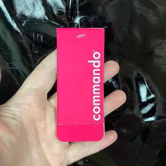 Commando Black Faux Patent Leather Leggings Sz.XL NWT - Picture 11 of 16